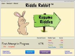 Riddle Rabbit™ PreK (Lite) Image