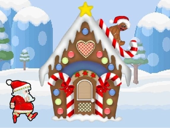 Santa Christmas Run Game Cover