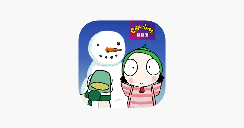Sarah &amp; Duck: Build a Snowman Game Cover