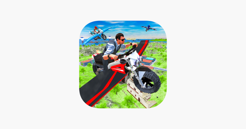 Flying Motorbike: Bike Games Game Cover