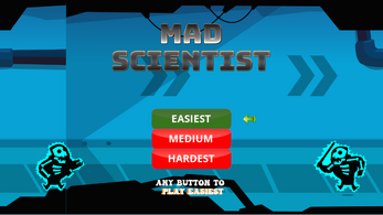 One Button Controlled - Mad Scientist - Accessible Game Image