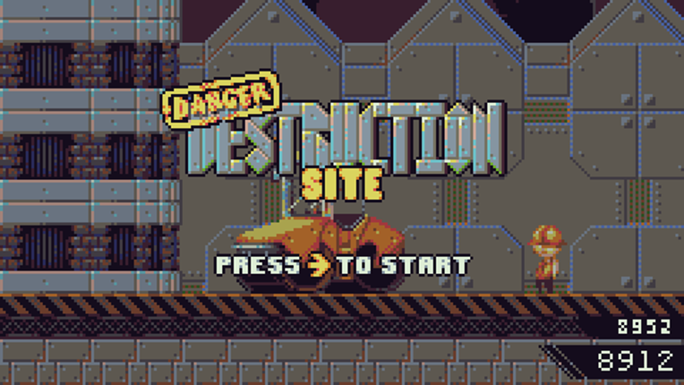 DANGER: Destruction Site Game Cover