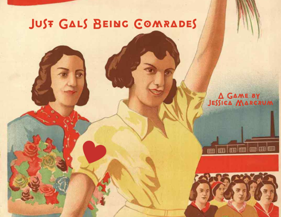 Just Gals Being Comrades Game Cover