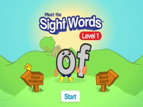 Sight Words 1 Guessing Game Image
