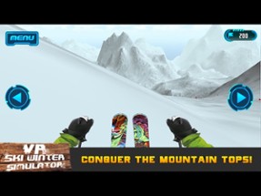 VR Ski Winter Simulator Image