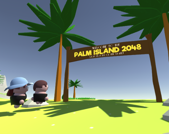 Palm Island 2048 Game Cover