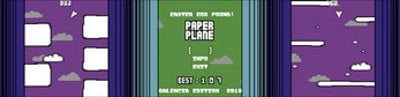 Paper Plane - C64 (retro casual game) Image