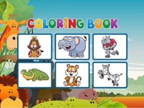 Animal Coloring Book - Painting Game for Kids Image