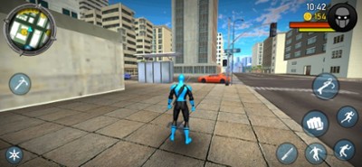 Blue Ninja : Superhero Game Image