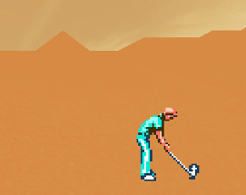 Desert Golfing Image