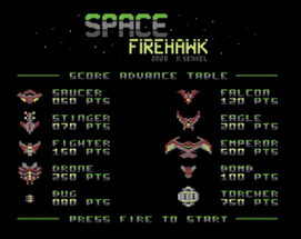 Space Firehawk (C64) Image