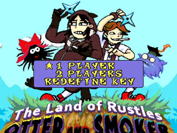 The Land of Rustles: Otter and Smoker  v1.6 (ZX Spectrum) Game Cover