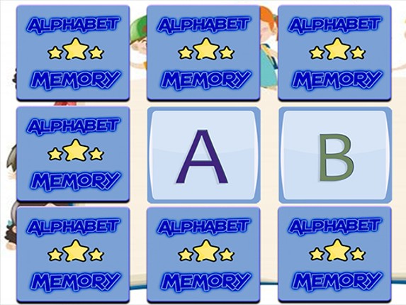 Super Alphabet Memory Game Cover