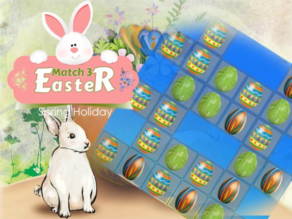 Easter Eggs Match 3 Deluxe Game Cover