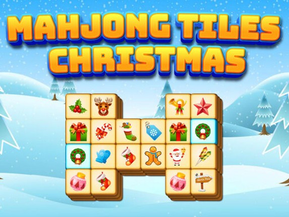 Mahjong Tiles Christmas Game Cover