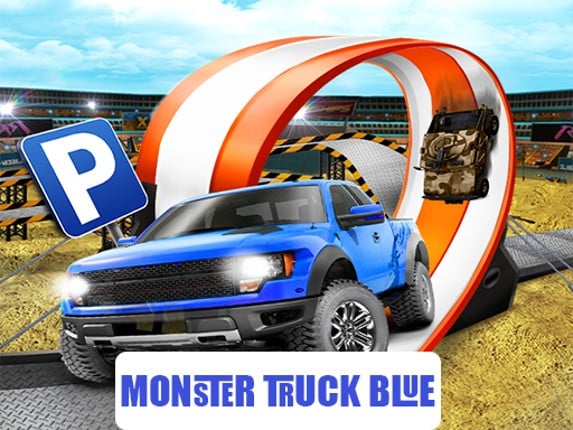Monster-Truck-Parking Free 3D Blue Game Cover