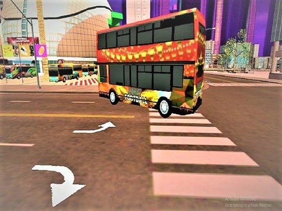 American Football Passenger Bus Game Game Cover
