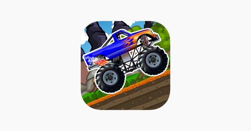 Monster Hill Truck  - car Racing free game Game Cover