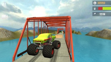 Monster Truck Hill Racing Offroad Rally Image