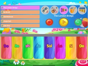 Candy Piano - Play &amp; Learn Image
