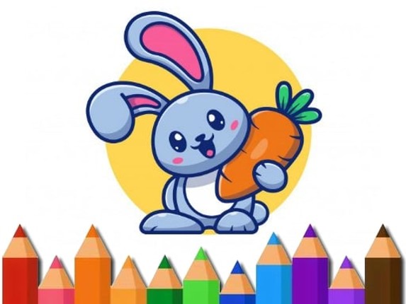 Cute Rabbit Puzzle Game Cover
