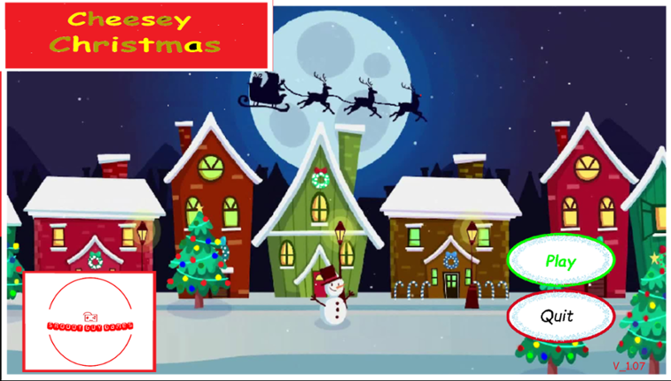 Cheesey Christmas mini game Game Cover