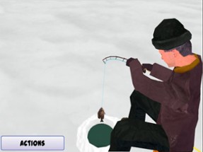 Ice Fishing Derby Premium Image