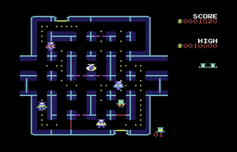 Lock'n'Chase (C64) Image