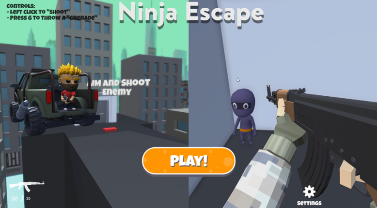 Ninja Escape Game Cover