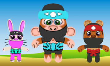 Ninja Friends 3D for TV Image