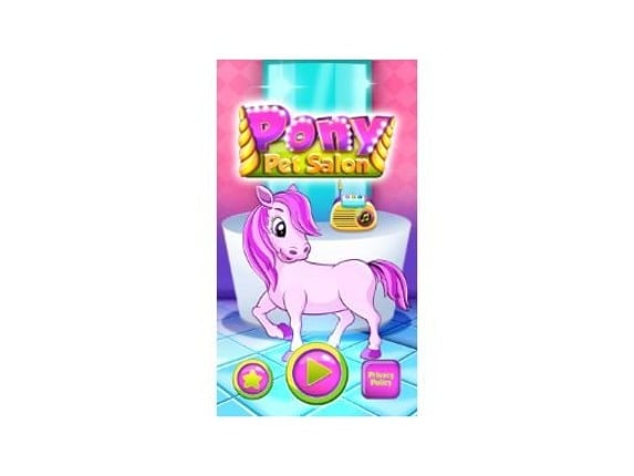 Pony Salon Game Cover