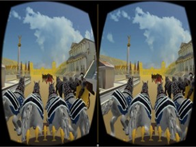 Rome Circus Maximus: Chariot Race. Cardboard VR Image