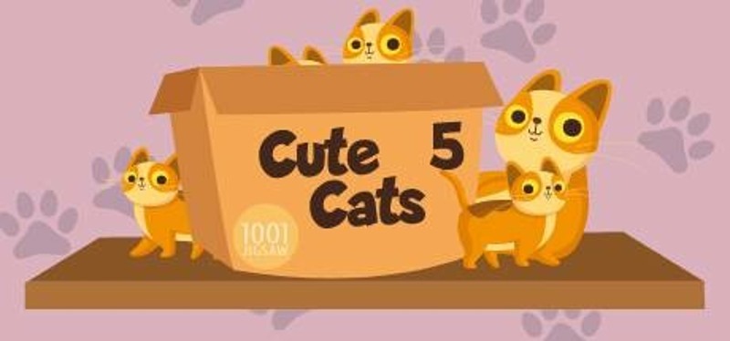 1001 Jigsaw. Cute Cats 5 Game Cover