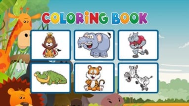 Animal Coloring Book - Painting Game for Kids Image