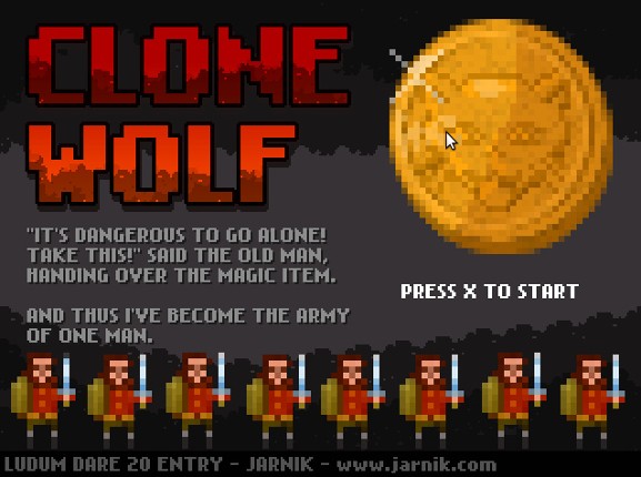 Clone Wolf - LD20 Game Cover
