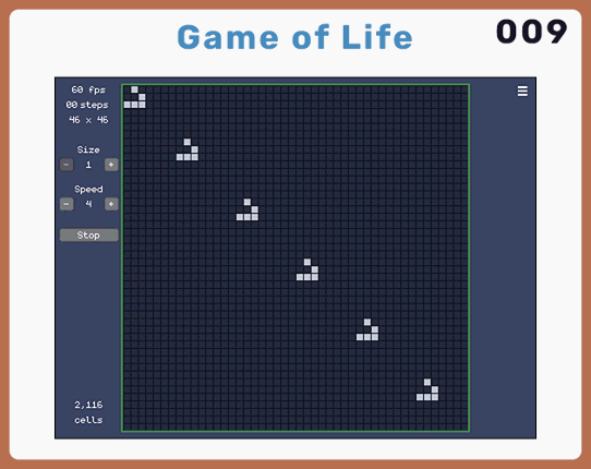 [009] Game of Life Game Cover