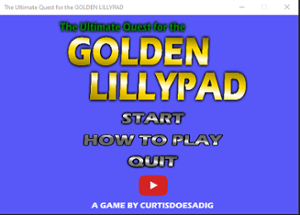 The Ultimate Quest for the Golden Lillypad Image