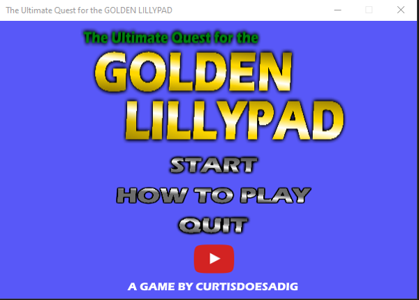 The Ultimate Quest for the Golden Lillypad Game Cover