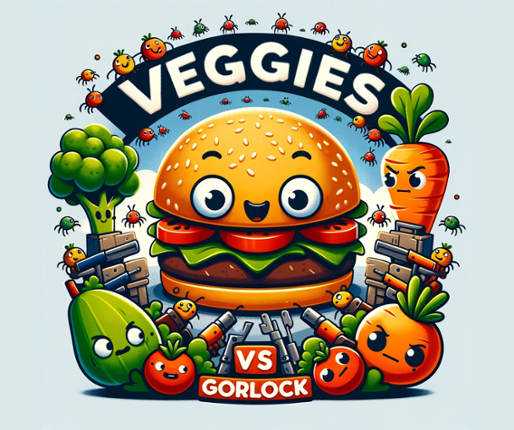 Veggies vs Gorlock Game Cover