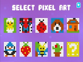 Pixel Coloring kids Image