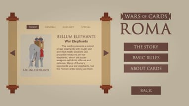 Wars of Cards: ROMA Image