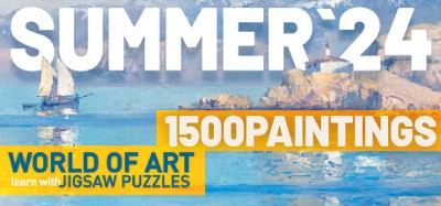 WORLD OF ART learn with JIGSAW PUZZLES Image