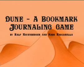 Dune - A Bookmark Journaling Game Image