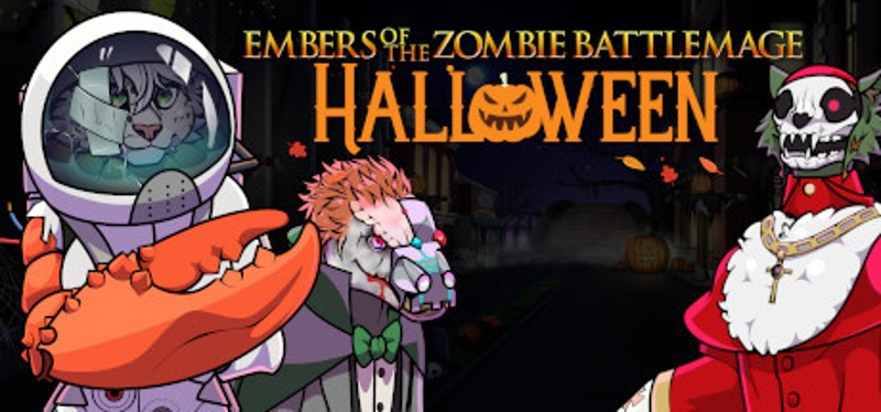 Embers of the Zombie Battlemage: Halloween Game Cover