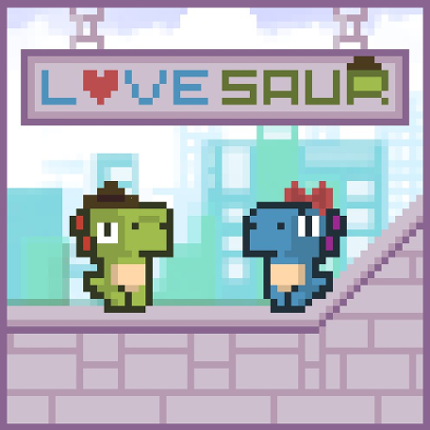 LOVESAUR Game Cover