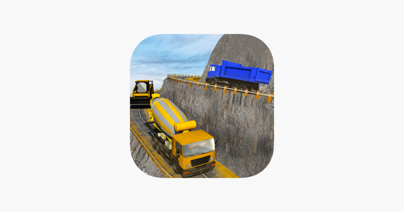 Hill Construction Crane Operator &amp; Truck Driver 3D Game Cover