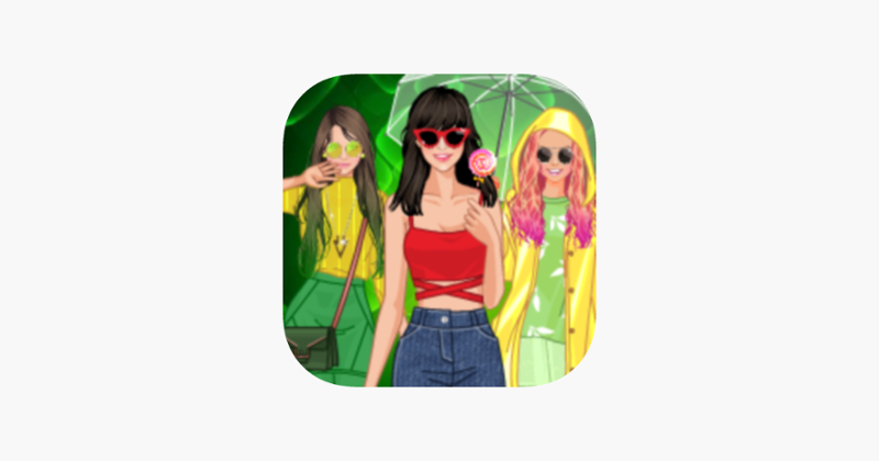 Sunny spring dress up Game Cover