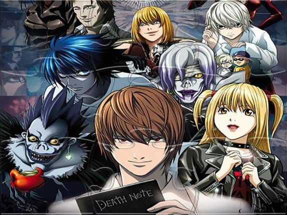 Death Note Anime Match3 Puzzle Game Cover