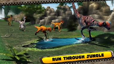 Dinosaur Race 3D Image