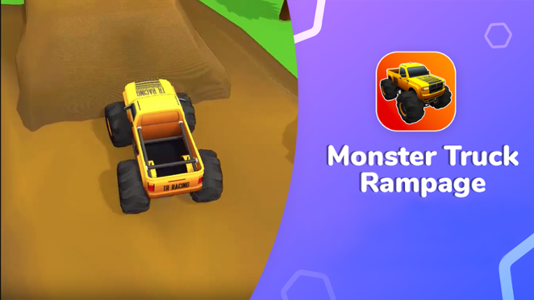 Monster Truck Rampage Game Cover